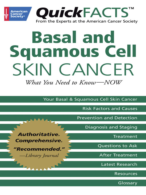 Title details for QuickFACTS Basal and Squamous Cell Skin Cancer by American Cancer Society - Available